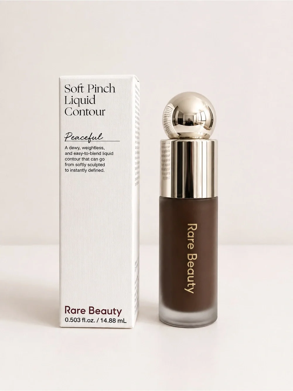Rare Beauty Soft Pinch Liquid Contour - Peaceful Deep Brown